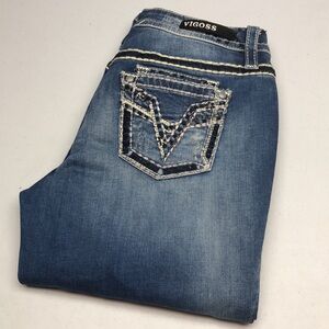 LIKE NEW VIGOSS MIDRISE DUBLIN CROP STRAIGHT JEANS 6/28x24 ⭐️